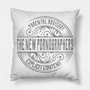 The New Pornographers Vintage Ornament Pillow