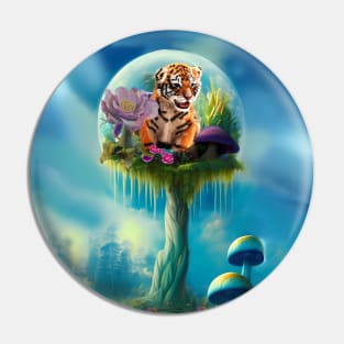 Simply adorable the little  tiger Babies Pin