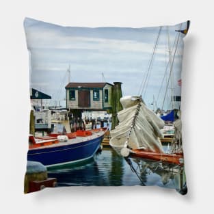 Newport RI - Folded Sails Pillow