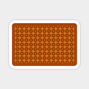 Dotted Seamless Pattern Magnet