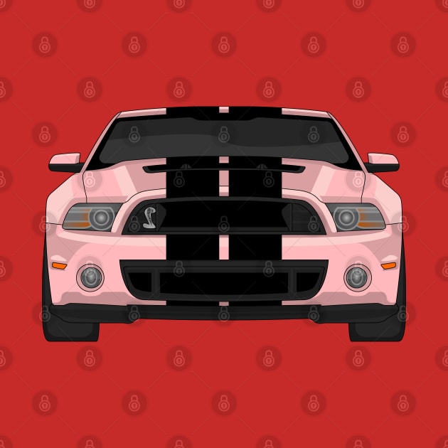 MUSTANG SHELBY GT500 PINK by VENZ0LIC