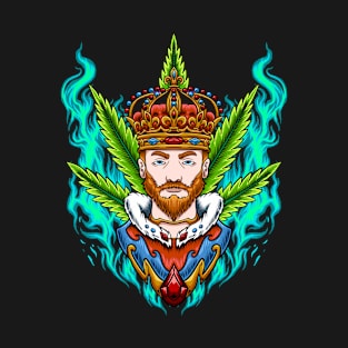 Marijuana King 420 Weed T-Shirt