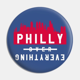 Philly over Everything - Blue/Red Pin