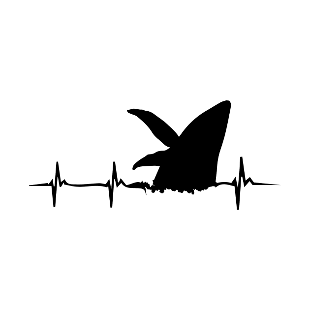 Funny Orca Heartbeat Design Killer Whale by spantshirt