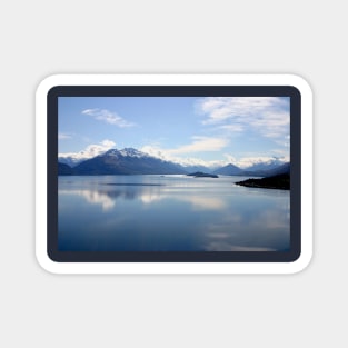 New Zealand landscape Lake Wakatipu Magnet