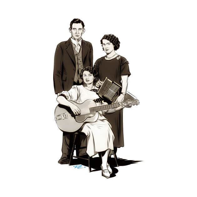 The Carter Family - An illustration by Paul Cemmick by PLAYDIGITAL2020