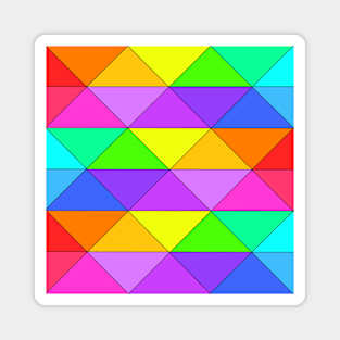 Random Rainbow Triangles Magnet