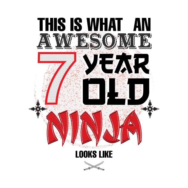 This is what an awesome 7 year old Ninja Looks like by Hinode