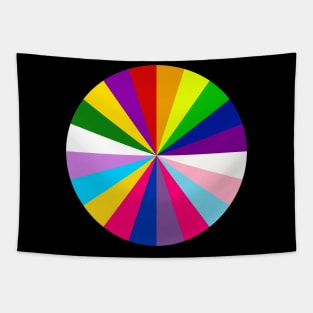 Pride Color Wheel Tapestry