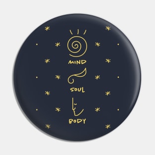 body soul spirit Pin