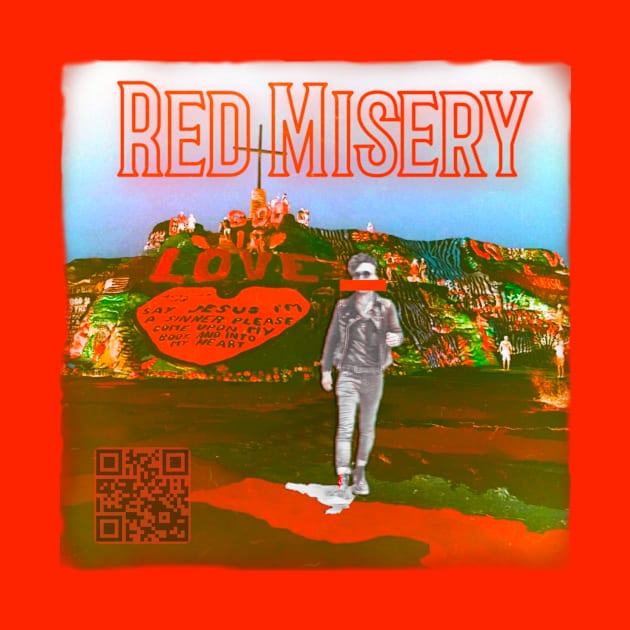 Red Misery Distressed + QR by Red Misery