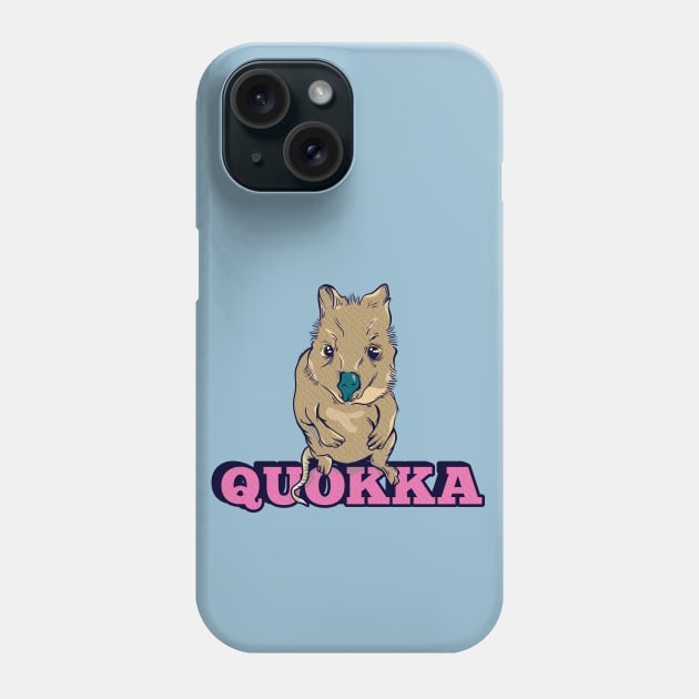 Quokka Phone Case by mailboxdisco