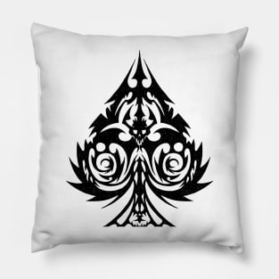 Ace Of Spades Pillow