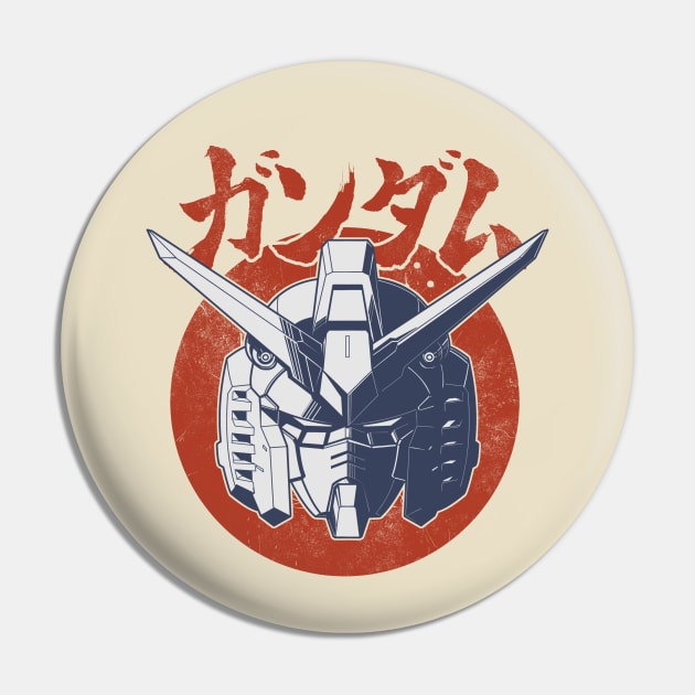 RX 78 2 warrior Pin by WahyudiArtwork