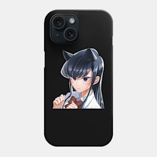 Komi Can’t Communicate Cat Fanart! Phone Case