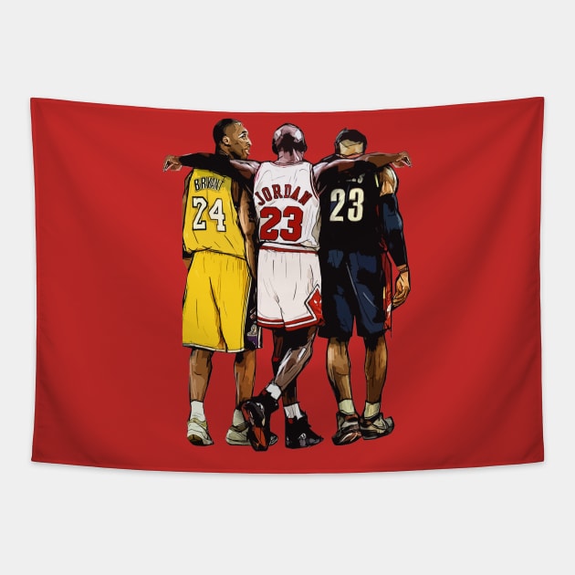 THE BEST GOAT Tapestry by MJ23STORE