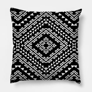 beautiful black and white Pillow