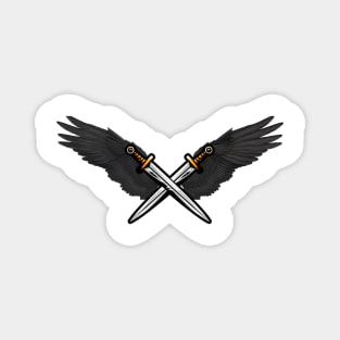 WING AND SWORD DESİGN Magnet