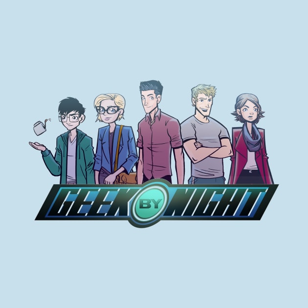 Geek By Night Logo by Dueling Genre