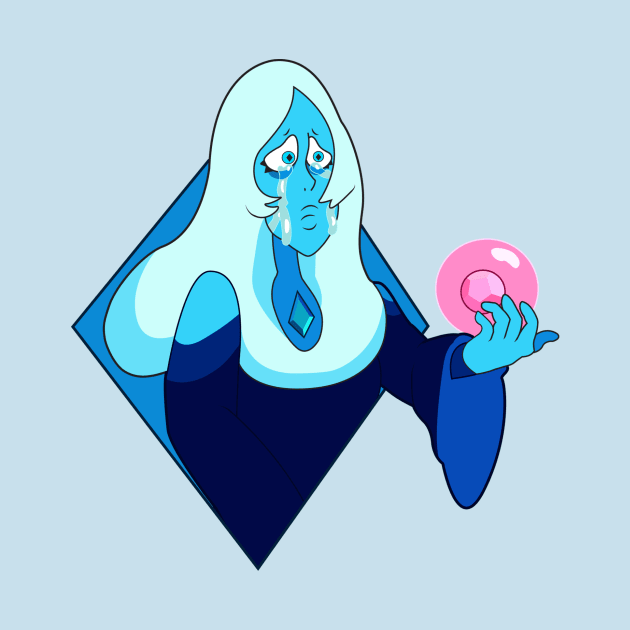 Blue Diamond by necromancress