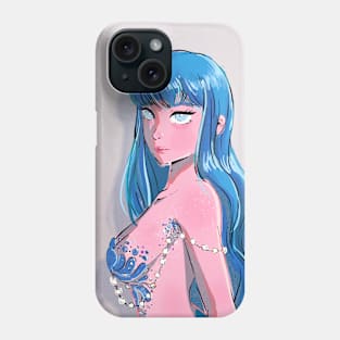 BLUE MERMAID Phone Case