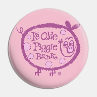 Vintage Ye Olde Piggie Bank Pin