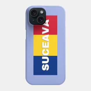 Suceava City in Romanian Flag Phone Case