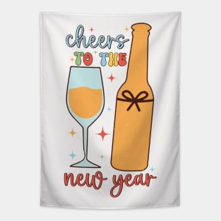 Cheers to the New Year Tapestry