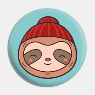 Kawaii Cute Sloth Pin