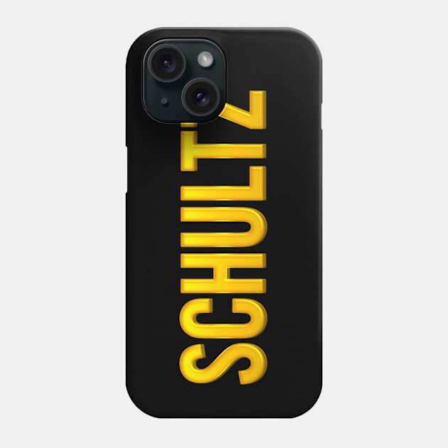 Schultz Family Name Phone Case by xesed