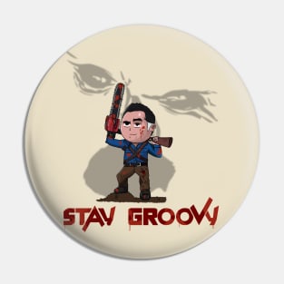 Stay Groovy Pin