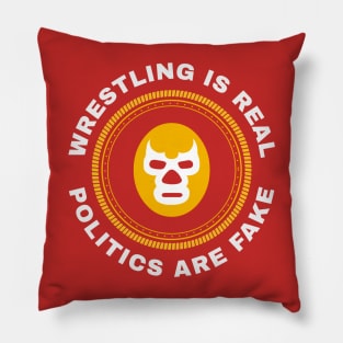 Lucha Libre Wrestling Is Real Pillow