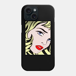 Blue-eyed Blonde Phone Case