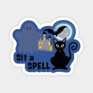 Come sit a spell Magnet