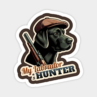 Hunter Labrador Retriever Magnet