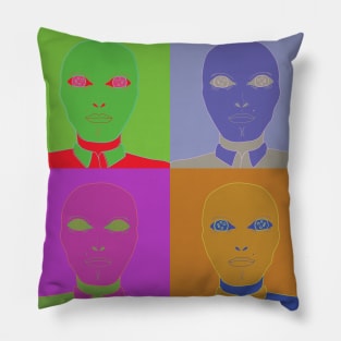 Alien Pop Art Pillow