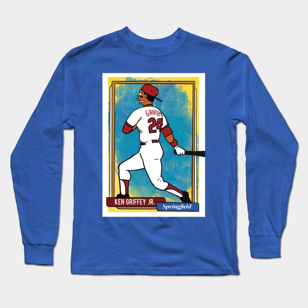 Simpsons Shirt, Ken Griffey Jrs Homer At The Bat Parody Tee Springfield  Baseball Card - Olashirt