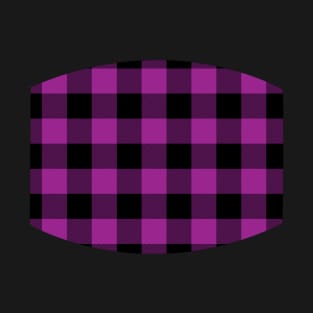 Violet Tartan - Classic Colorful Graphic Stripes T-Shirt