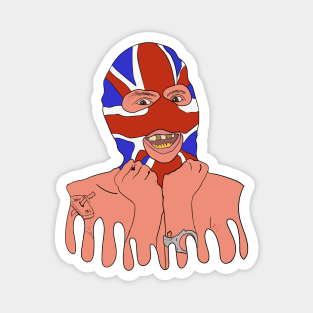 Slowthai Union Jack Balaclava Magnet