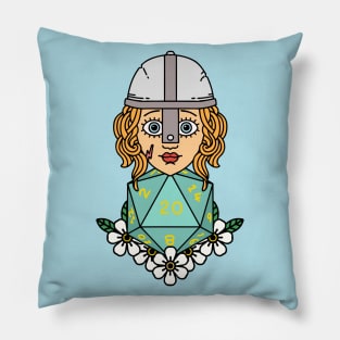 D20 and Fighter Pillow