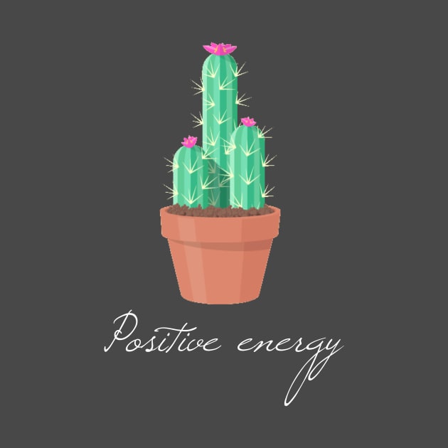 Cactus, positive energy by adeeb0