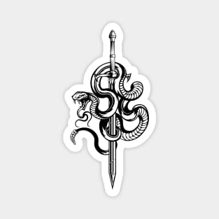 Snake & Sword Magnet