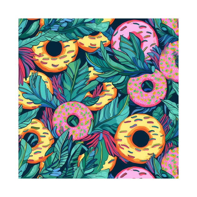 Lovely Donuts and Leaves by StudioIris