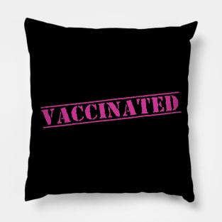 Vaccinated Check fully vaccinated Pillow