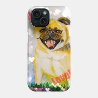 Pug Love Phone Case