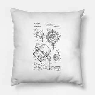 Hair salon Fashion funny patent drawing Pillow