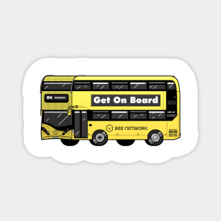 Transport for Greater Manchester, Bee Network yellow bus Magnet