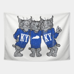 Kentucky Partying Cats Tapestry