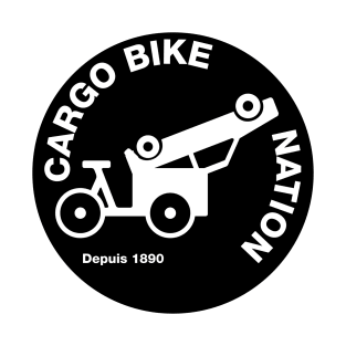 Cargo Bike Nation - Bike Carries Car - Circle T-Shirt