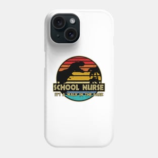 Jurassic School Nurse - All Colors Phone Case